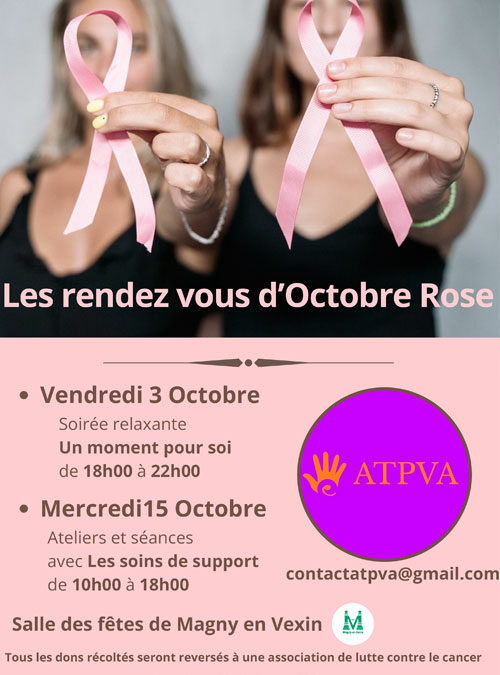 Les rendez-vous d’octobre rose