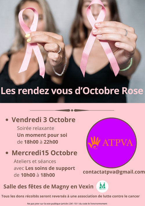 Les rendez-vous d’octobre rose Les rendez-vous d'octobre rose
